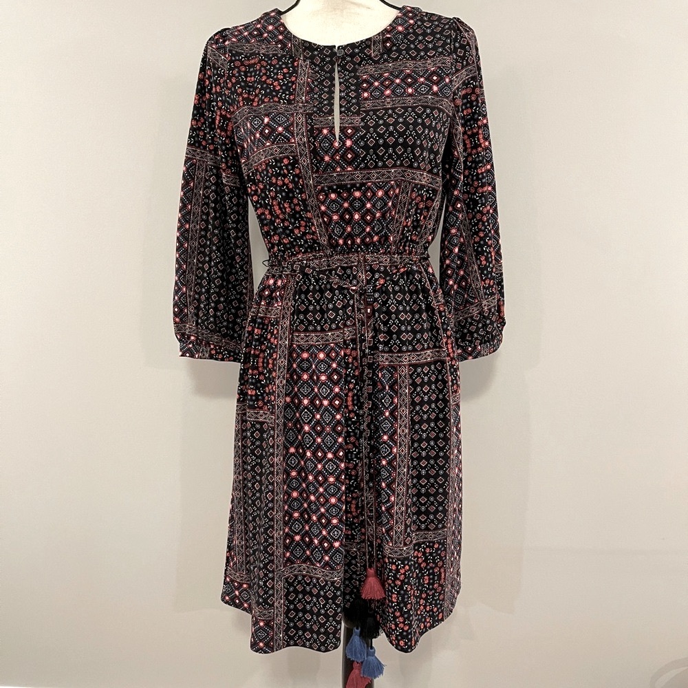 NWT Loft Long-sleeve Floral Pattern Dress